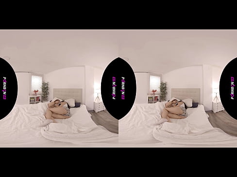 ❤️ PORNBCN VR Lilesbiene tse peli tse nyane li tsoha li lla ka 4K 180 3D virtual reality Geneva Bellucci Katrina Moreno ❌